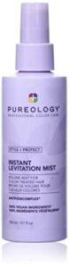pureology style + protect instant levitation mist | for fine, color-treated hair | lightweight, volumizing spray | sulfate-free | vegan | 5.1 fl. oz. |