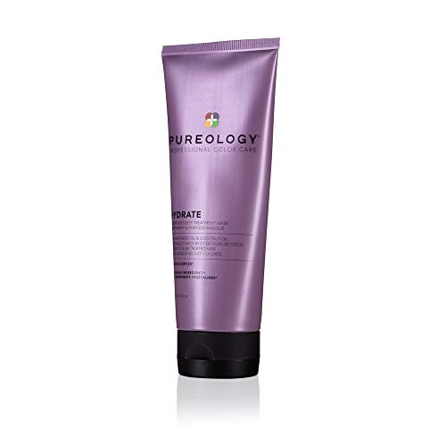 Pureology Hydrate Superfood Treatment | For Dry, Color-Treated Hair | Deeply Hydrating Treatment Mask | Silicone-Free | Vegan | Updated Packaging | 6.8 Fl. Oz