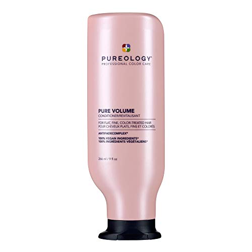 Pureology Pure Volume Conditioner | For Flat, Fine, Color-Treated Hair | Restores Volume & Movement | Sulfate-Free | Vegan | Updated Packaging | 9 Fl. Oz. |