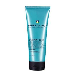 pureology strength cure superfood treatment | for damaged, color-treated hair | strengthening leave-in treatment | silicone-free | vegan | updated packaging | 6.8 fl. oz. |