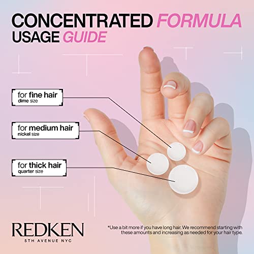 Redken Bonding Shampoo for Damaged Hair Repair | Acidic Bonding Concentrate | For All Hair Types