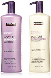 salon formula moisture shampoo 33.8 oz & conditioner 33.8 oz