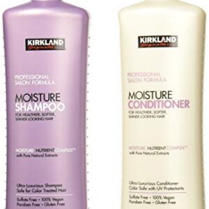 Salon Formula Moisture Shampoo 33.8 Oz & Conditioner 33.8 Oz