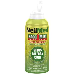 neilmed nasamist hypertonic extra strength saline spray,green 4.5 fl oz (pack of 1)