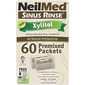 NeilMed Sinus Rinse Premixed Refill Packets with Xylitol, 60ct.