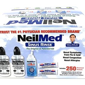 NeilMed Sinus Rinse All Natural Relief Premixed 250 Packets