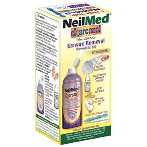 neilmed clearcanal ear wax removal complete kit 2.5oz (75ml)