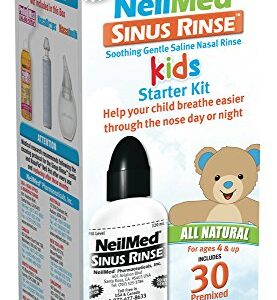 NeilMed Sinus Rinse Pediatric Starter Kit, 30 Count