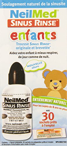 NeilMed Sinus Rinse Pediatric Starter Kit, 30 Count