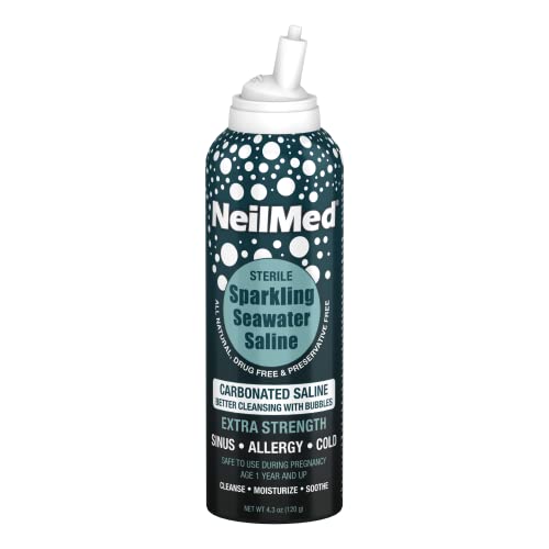 NeilMed Sparkling Seawater Extra Strength Carbonated Saline Spray 125 mL