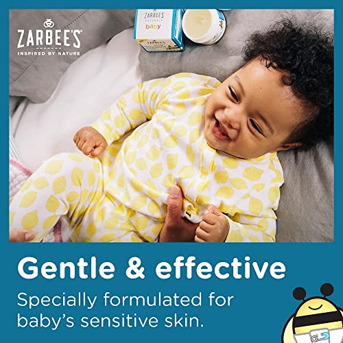 Zarbee's Baby Soothing Chest Rub with Eucalyptus & Lavender, Petroleum-Free Safe and Effective Formula, 1.5 Ounce