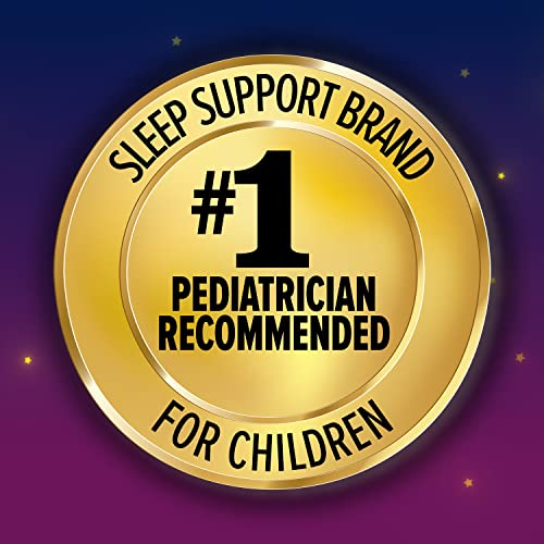 Zarbee's Kids 1mg Melatonin Chewable Tablet, Drug-Free & Effective Sleep Supplement, Easy to Take Natural Grape Flavor Tablets for Children Ages 3 and Up, 50 Count