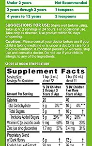 Zarbee's Natural Children's Cough Syrup + Mucus With Dark Honey Natural Grape Flavor- 4oz, Pack of 3