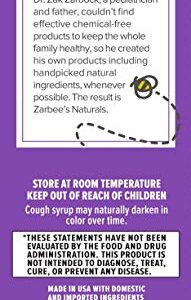 Zarbee's Naturals Complete Baby Cough Syrup Immune with Agave/Thyme & Elderberry, 2 Fl Oz (Pack of 1)