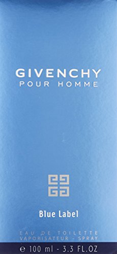 Givenchy Pour Homme Cologne, Blue Label, 3.3 Ounce