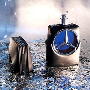 Mercedes-Benz Man - Elegant Fragrance With Sensual, Floral, Woody Notes - Mesmerize The Senses With Original Luxury Men’s Eau De Toilette Spray - Endless Day Through Night Scent Payoff - 1.7 OZ