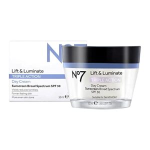 boots no7 lift and luminate triple action day cream 1.6 ounce