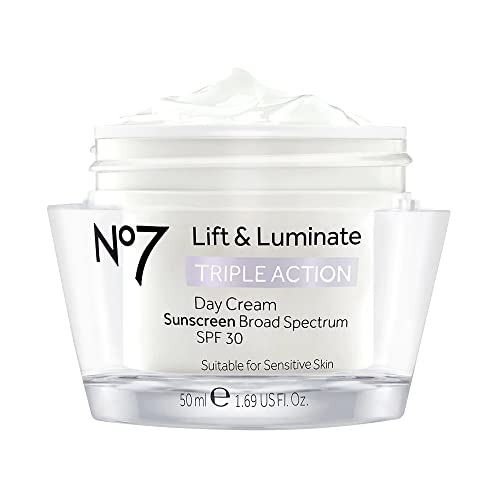 Boots No7 Lift And Luminate Triple Action Day Cream 1.6 Ounce