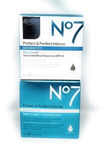no7 protect & perfect intense day cream + protect & perfect intense night cream advanced