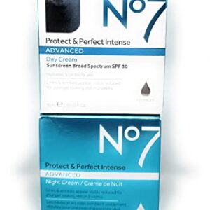 No7 Protect & Perfect Intense Day Cream + Protect & Perfect Intense Night Cream Advanced