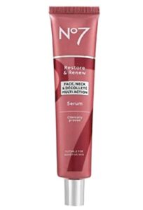 no7 restore and renew face and neck multi action serum 1.69 fl oz