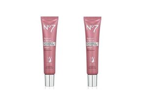 no7 restore & renew face & neck multi action serum – 30ml pack of 2 (60 ml total)
