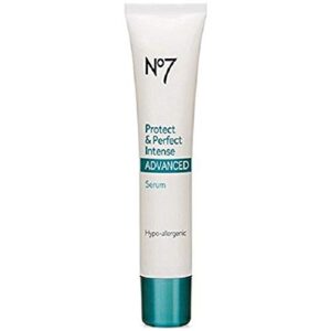boots no7 protect & perfect intense advanced anti aging serum tube – 1 oz (packaging may vary)