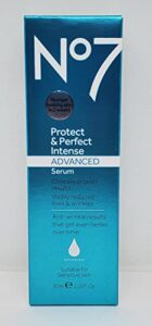 no7 protect & perfect intense advanced serum bottle