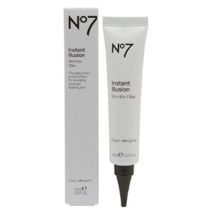 Boots No7 Instant Illusion Wrinkle Filler 1 oz (30 ml) (Pack of 2)