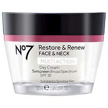 no7 restore & renew multi action face & neck day cream spf 301.7oz 1 pack