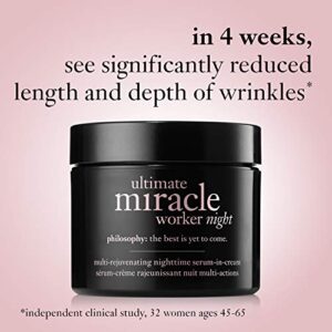 philosophy ultimate miracle worker night moisturizer, 2 Fl. Oz.