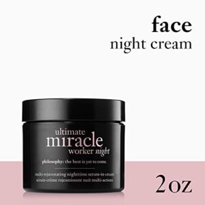 philosophy ultimate miracle worker night moisturizer, 2 Fl. Oz.