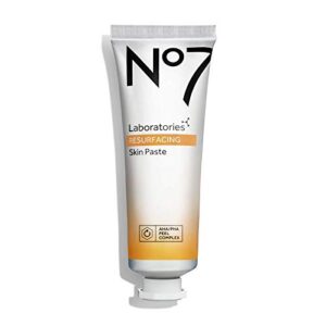 exclusive new no7 laboratories resurfacing skin paste