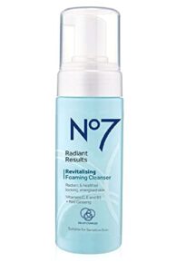 no7 radiant results revitalising foaming cleanser 150ml