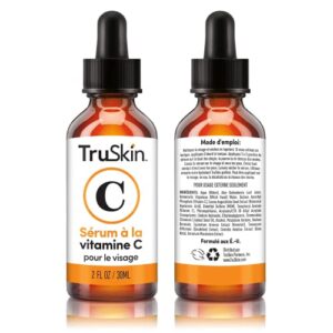 TruSkin Vitamin C Serum for Face – Anti Aging Face & Eye Serum with Vitamin C, Hyaluronic Acid, Vitamin E – Brightening Serum for Dark Spots, Even Skin Tone, Eye Area, Fine Lines & Wrinkles, 2 Fl Oz