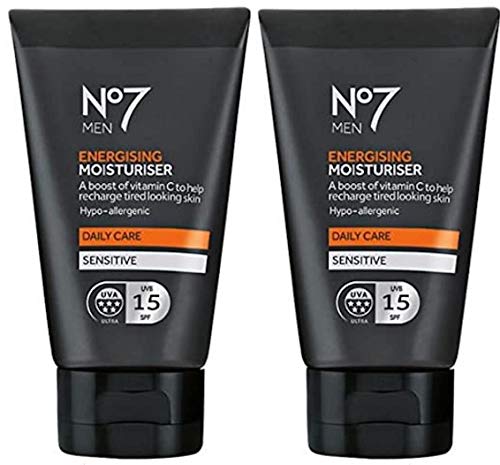 No7 Men Energising Moisturiser 50Ml - Pack of 2