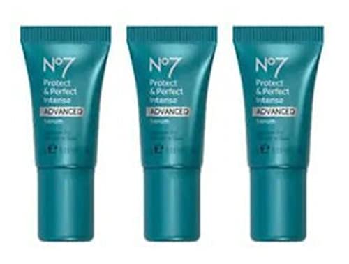 No7 Protect & Perfect Intense ADVANCED Serum 5 ml, 0.16 US Fl. Oz. Pack of 3