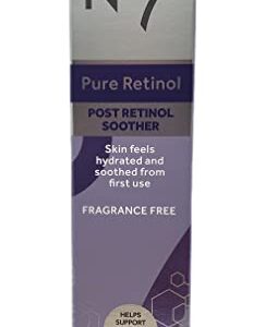 No. 7 No 7 Pure Retinol Skincare Bundle - Contains Pure Retinol Night Concentrate (1 fl oz) and Post Retinol Soother (1.69 fl oz) - No 7 Pure Retinol Fragrance Free Beauty Set, 2 Piece Set