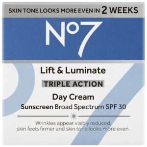 no 7 lift & luminate triple action day cream