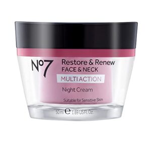 no7 restore & renew face & neck multi action cream 1.69 fl oz