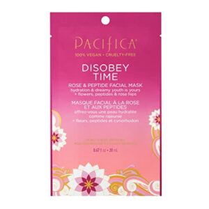 pacifica disobey time facial mask – rose and peptide 1 pc