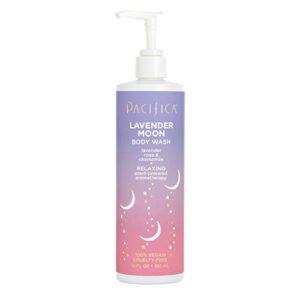 pacifica body wash – lavender moon 12 oz