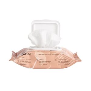 Honest Beauty Makeup Remover Facial Wipes | Plant-Based, Hypoallergenic | 30 Count