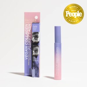 Pacifica Vegan Collagen Fluffy Lash Mascara - Black Mascara Women 0.24 oz