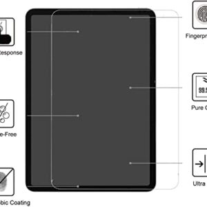 GEAMCAR Screen Protector Compatible with Chrysler Pacifica 2021 2022 [Compatible with 10.1 Inch Touchscreen] - Tempered Glass Compatible With Pacifica Uconnect 5