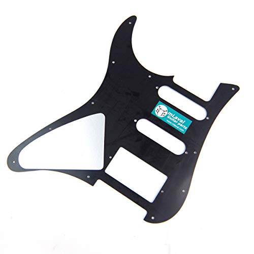 Guitar Pickguard For YAMAHA Pacifica EG 112 PAC112V, 4Ply Black Pearloid