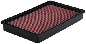 k&n engine air filter: reusable, clean every 75,000 miles, washable, premium, replacement car air filter: compatible with 2017-2019 chrysler pacifica, 33-5061