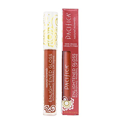 Pacifica Beauty Enlightened Gloss Mineral Lip Shine Poppy