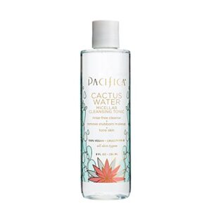 pacifica beauty cactus water micellar cleansing tonic, 8 fluid ounce
