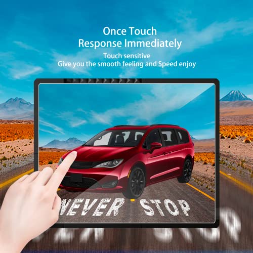 XXCIWP 2020 Pacifica Navigation Screen Protector For 2020 2019 2018 2017 Chrysler Pacifica 8.4In Uconnect Touch Screen Infotainment Protector Film Accessories For 2019 Pacifica 9H Reduce Fingerprint